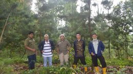 Peninjauan tanaman kerjasama oleh PT TOSO Industry Indonesia tahun 2021