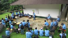Education and training on Sustainable Production Forest Management (PHPL) for the technical worker (ganis) of PHPL Timber Cruising