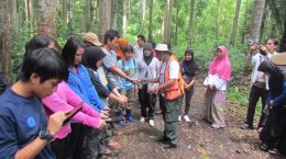 Field trip of Students of Tropical Silviculture Postgraduate Program, Faculty of Forestry, IPB
