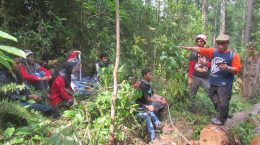 Forest Management Practices (PTKH) of Department of Forestry, Faculty of Agriculture, University of Riau (UNRI), 2017