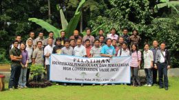 High Conservation Value (HCV) Identification, Management and Monitoring Training by Tropenbos International Indonesia Program (TBI)