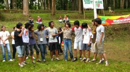 One Day Tour on Earth Day 2010 in GWUF with Students from Jabodetabek