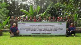 Planting 2,000 Pine Seedlings by ConocoPhillips Indonesia