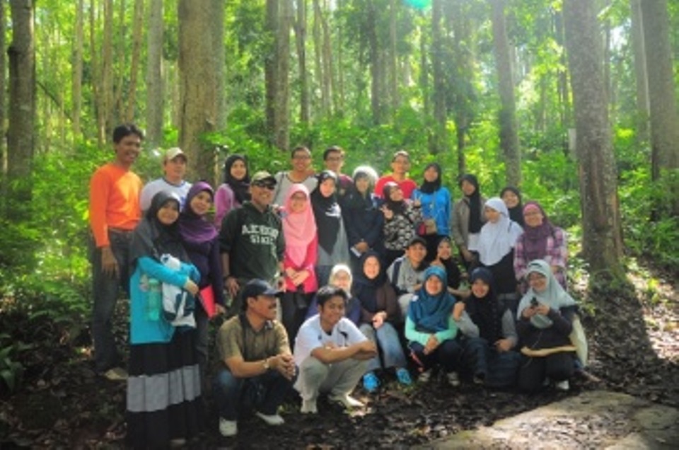 Postgraduate courses field trip of Sustainable Landscape Management and Landscape Ecology Courses of IPB Faculty of Agriculture Department of Landscape Architecture