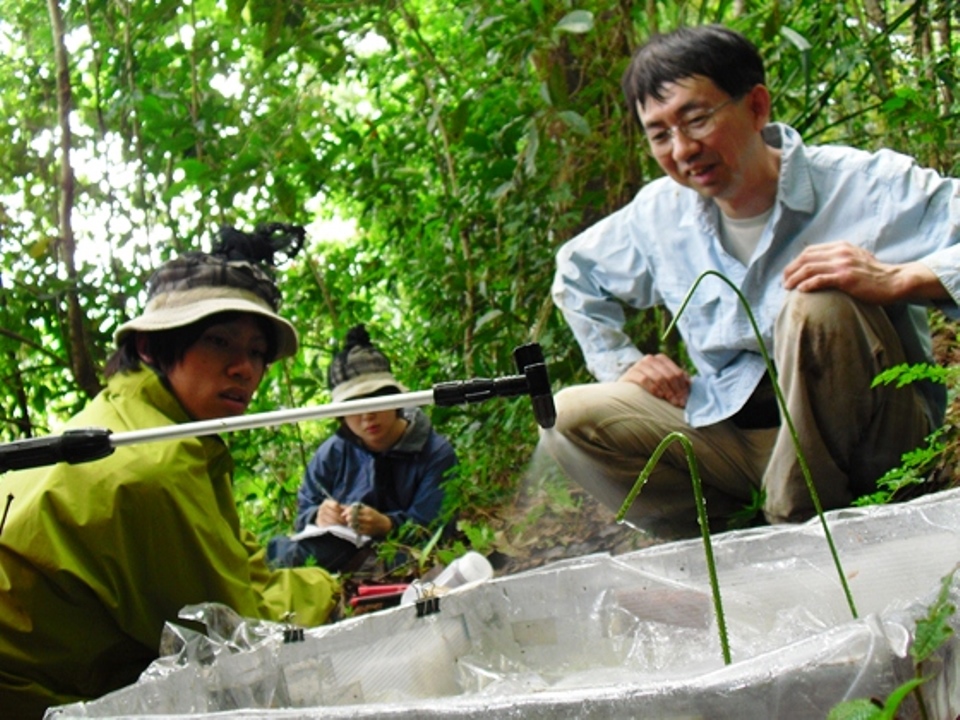 Research on Hydrological Sedimentation by Kyoto University, Japan Research Team