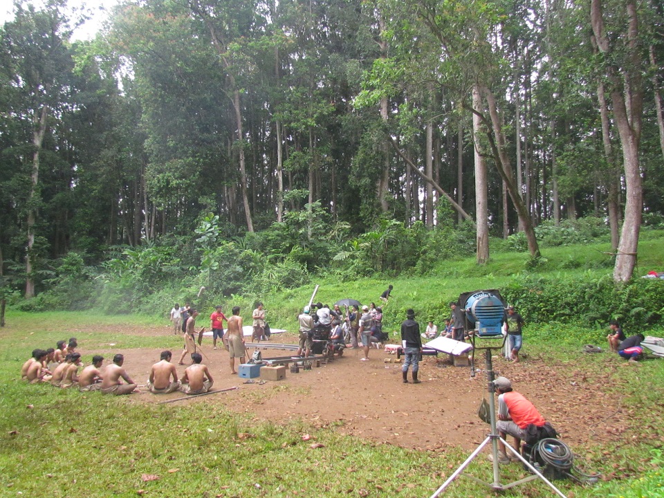 The shooting of Danum Baputi film