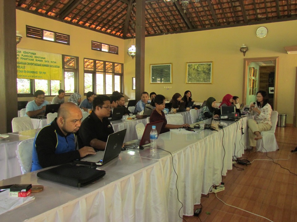 Training on Enumeration and Re-emuneration of TSP-PSP Ministry of Forestry