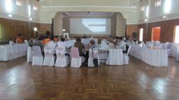 Work meeting of PLN Cibadak Sukabumi Staff