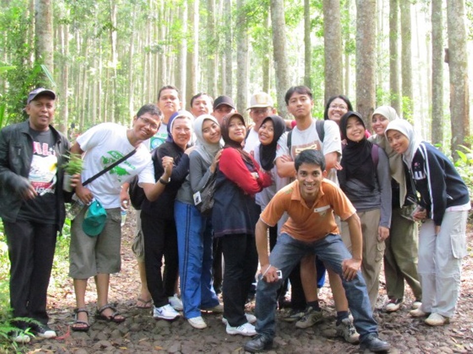 Fieldtrip of IPB Graduate Students of Environment and Natural Resources Management in GWUF