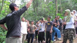 Nature research by students of Senior High School Miftahul Khoir (Bandung)