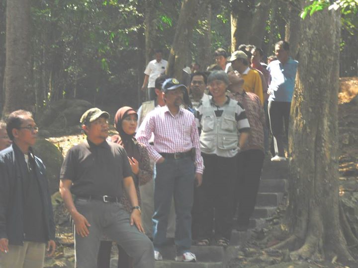 Kunjungan Menteri Kehutanan RI, MS Kaban hutan pendidikan gunung walat