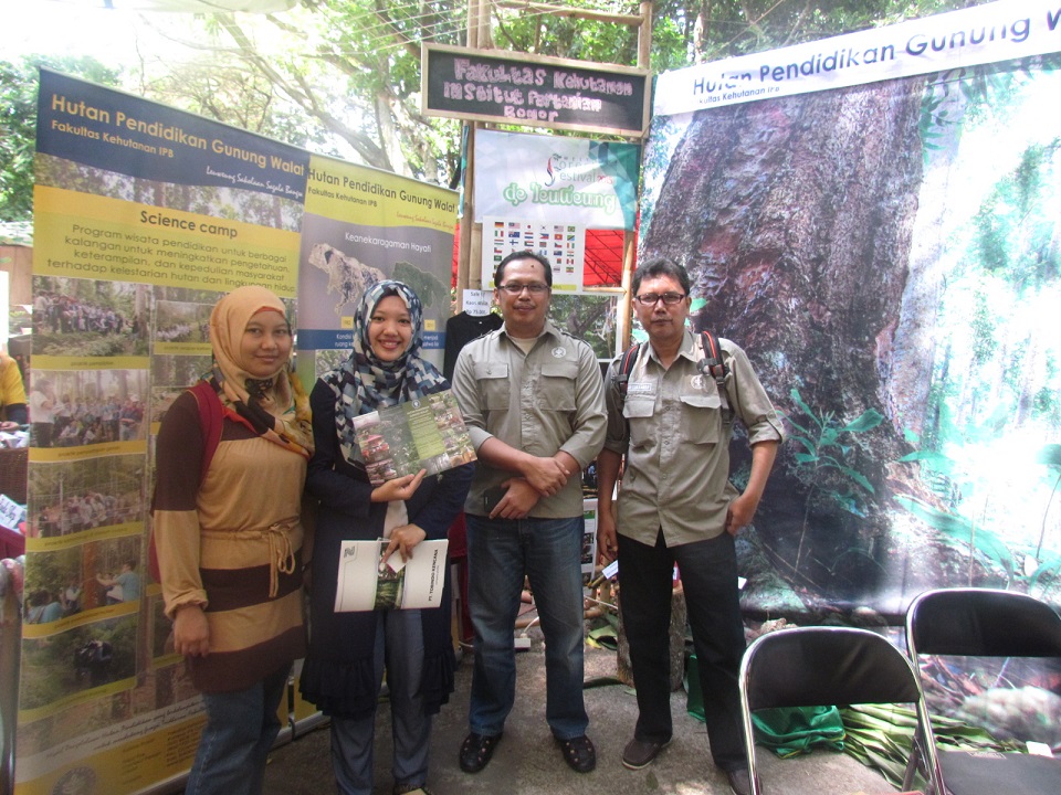 Keikutsertaan HPGW dalam West Java Forest Festival (WJFF) 2015 oleh Dinas Kehutanan Provinsi Jawa Barat