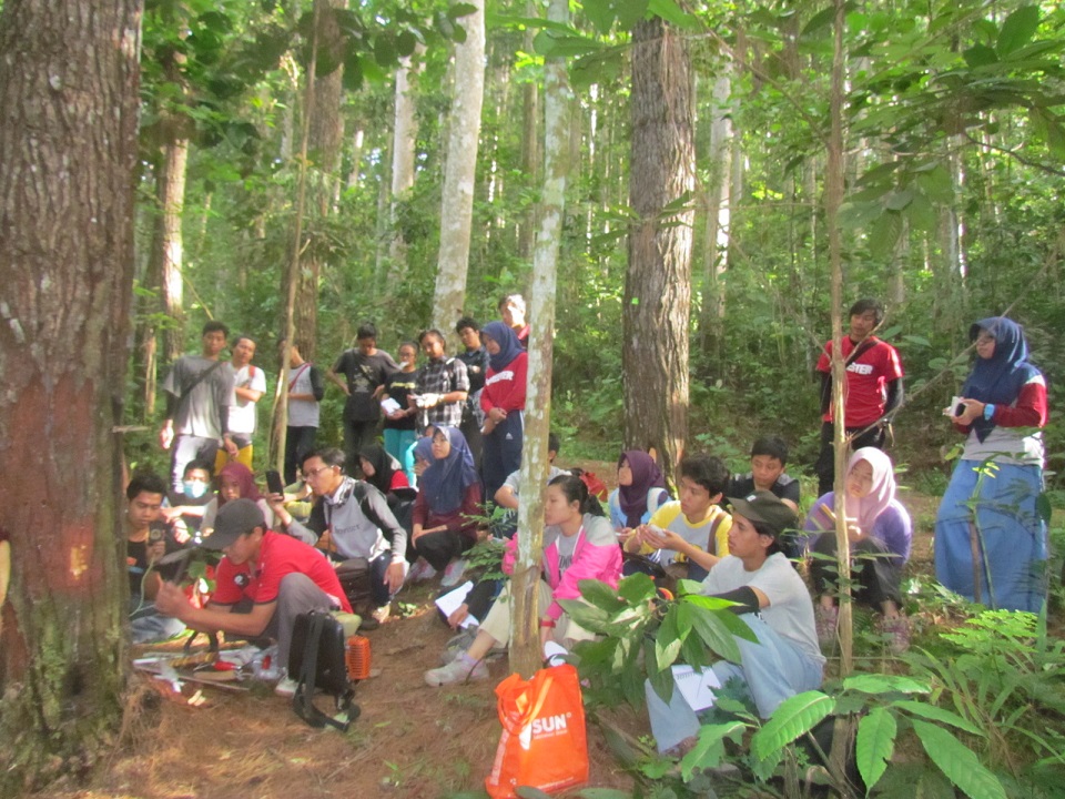 Praktik Pengelolaan Hutan (P2H) Mahasiswa Fakultas Kehutanan IPB tahun 2016