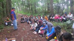 Praktik Tata Kelola Hutan (PTKH) Jurusan Kehutanan Fakultas Pertanian Universitas Riau tahun 2016