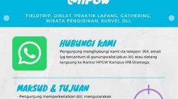 Infografis pelayanan kunjungan kegiatan di Hutan Pendidikan Gunung Walat Sukabumi Jabar