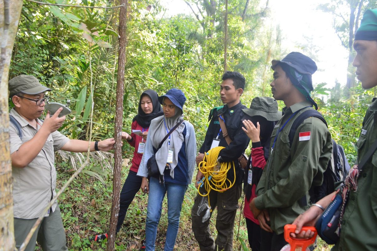 Praktik Tata Kelola Hutan (PTKH) Jurusan Kehutanan Fakultas Pertanian Universitas Riau tahun 2019