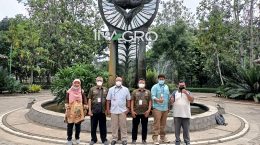 Kunjungan studi banding tim manajemen HPGW ke INAGRO Bogor